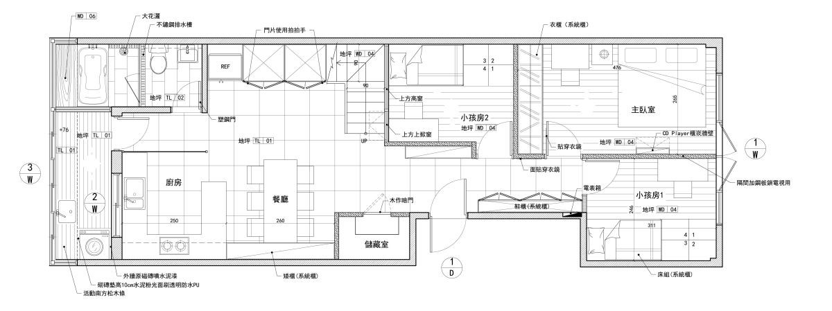 1樓 平面圖提供_果仁設計 1樓 平面圖提供_果仁設計