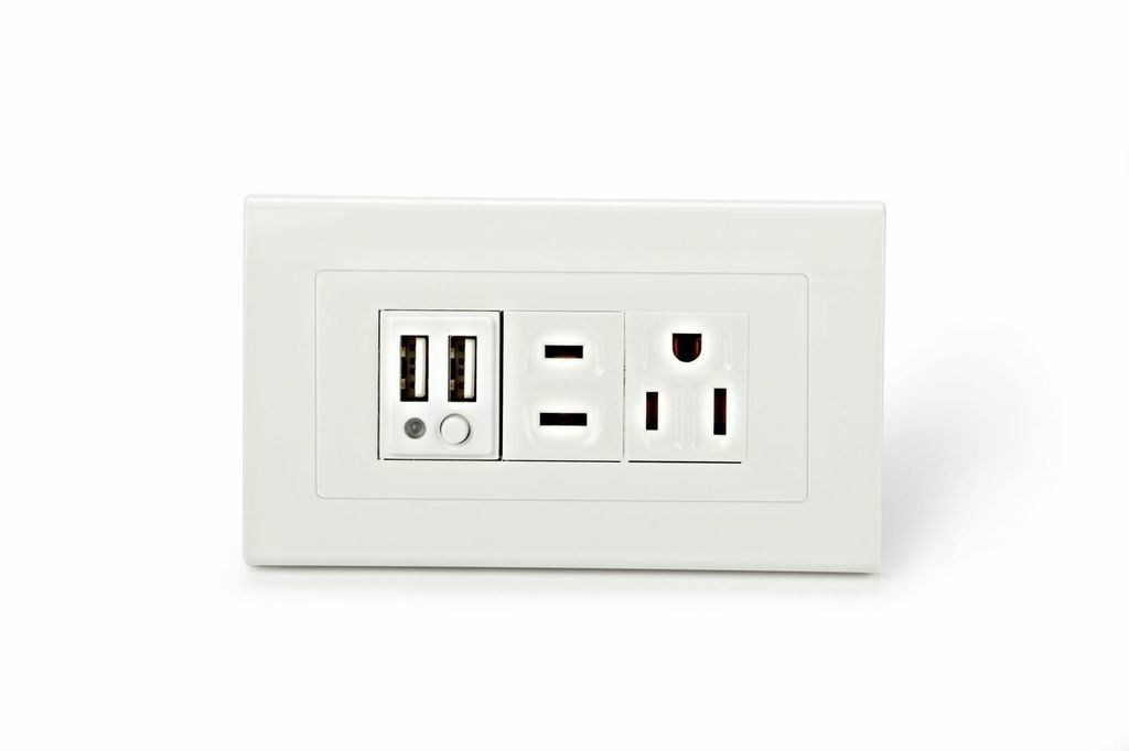 尺寸與現有常規電源插座相同,以便客製需求多元化搭配,滿足不同空間功能。圖片提供_舜記貿易 尺寸與現有常規電源插座相同,以便客製需求多元化搭配,滿足不同空間功能。圖片提供_舜記貿易