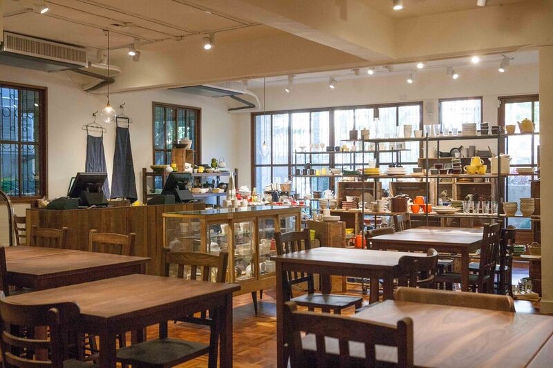 圖片提供_小器 X Macaroni cafe & bakery Taipei 開放式用餐空間,給予顧客放鬆療癒的氛圍。 圖片提供_小器 X Macaroni cafe & bakery Taipei 開放式用餐空間,給予顧客放鬆療癒的氛圍。