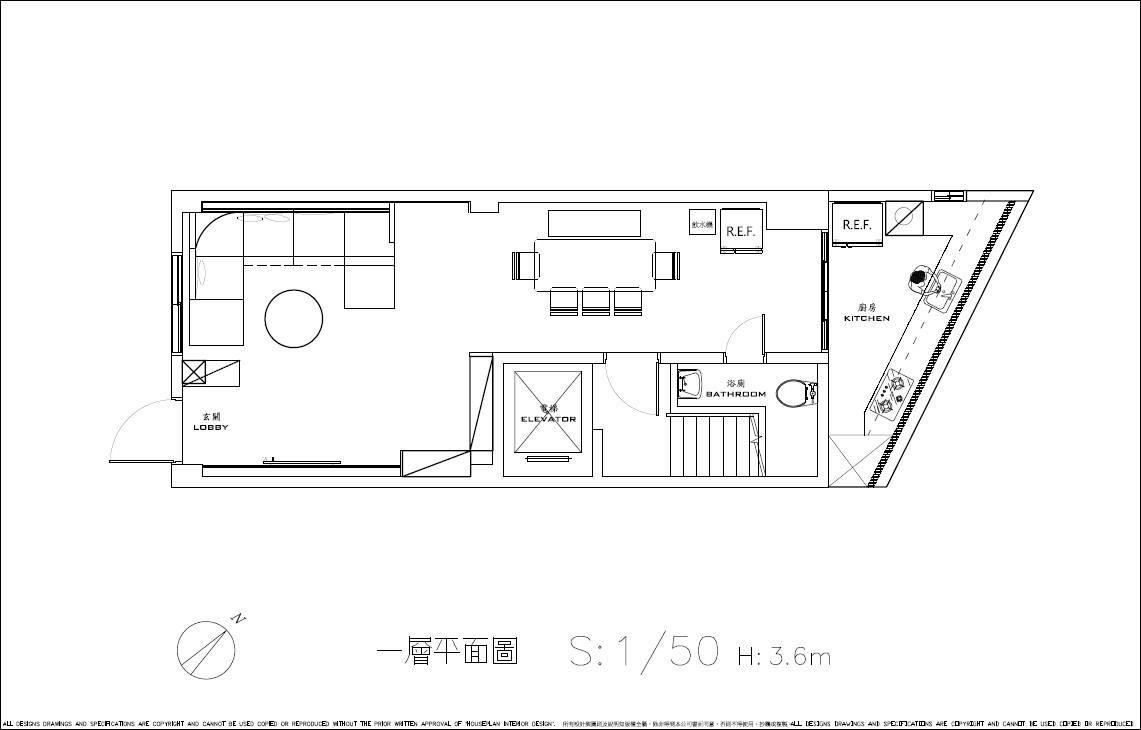 平面圖提供_浩室空間設計。 平面圖提供_浩室空間設計。