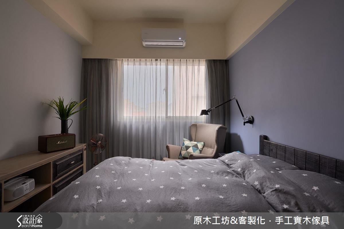 臥室乾淨溫暖,飄著淡淡的法式優雅。 臥室乾淨溫暖,飄著淡淡的法式優雅。
