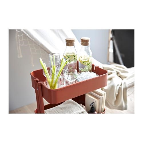 IKEA RÅSKOG推車 紅色/棕色 NT.1495 圖片來源_IKEA IKEA RÅSKOG推車 紅色/棕色 NT.1495 圖片來源_IKEA