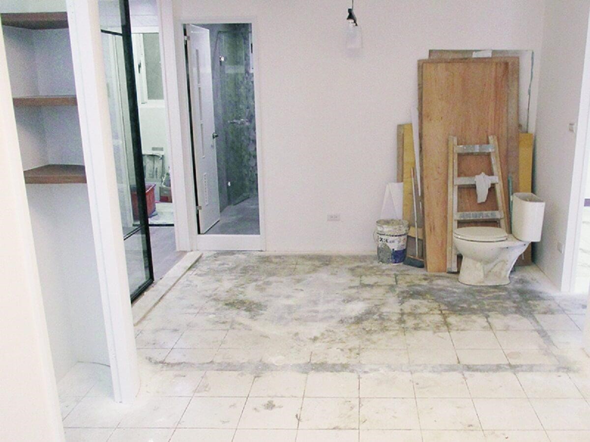 清理木皮、廢料等大型垃圾。 圖片提供_今硯室內裝修設計工程‧張主任 清理木皮、廢料等大型垃圾。 圖片提供_今硯室內裝修設計工程‧張主任
