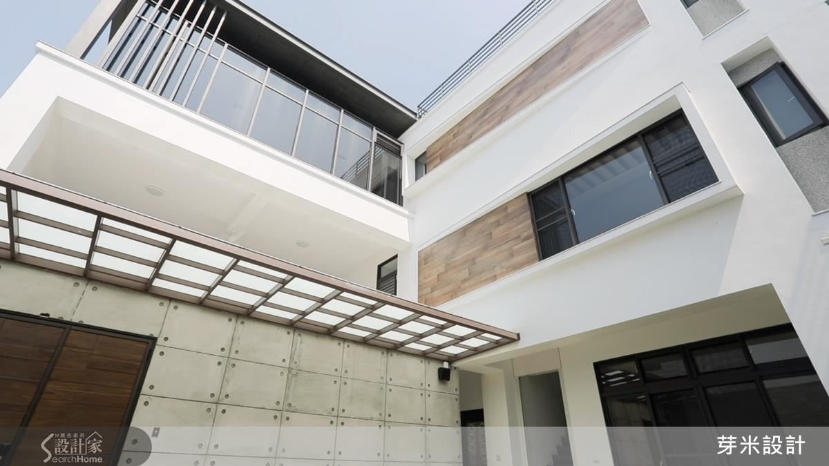 以 L 型建物蓋法,依照日晒角度調整室內格局配置,給居住者舒適的生活空間。 以 L 型建物蓋法,依照日晒角度調整室內格局配置,給居住者舒適的生活空間。