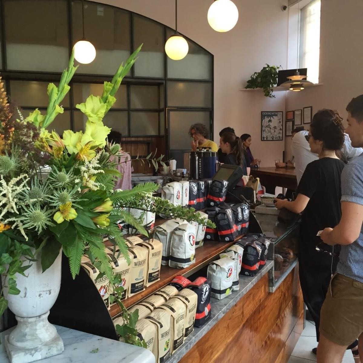 咖啡可以客制化喜好的La Colombe(Michi Liang提供) 咖啡可以客制化喜好的La Colombe(Michi Liang提供)