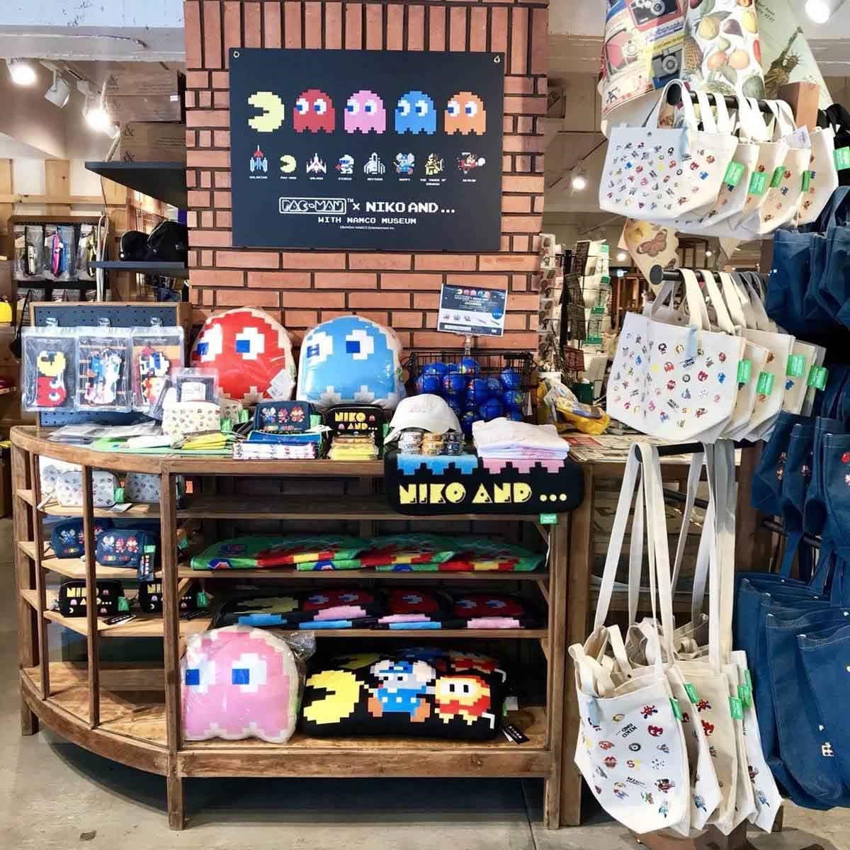 PAC MAN X niko and... 聯名商品。 PAC MAN X niko and... 聯名商品。