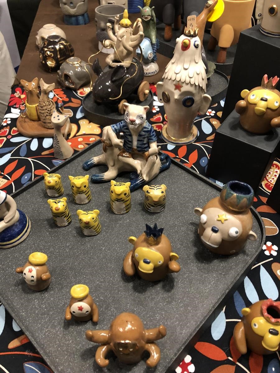 來自泰國展區的作品,充滿大膽創意及趣味。 來自泰國展區的作品,充滿大膽創意及趣味。